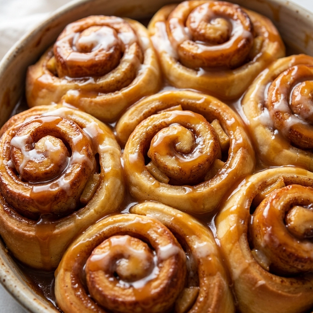 Caramel Apple Cinnamon Rolls: The Ultimate Autumn Treat | Best Fall Breakfast Recipe