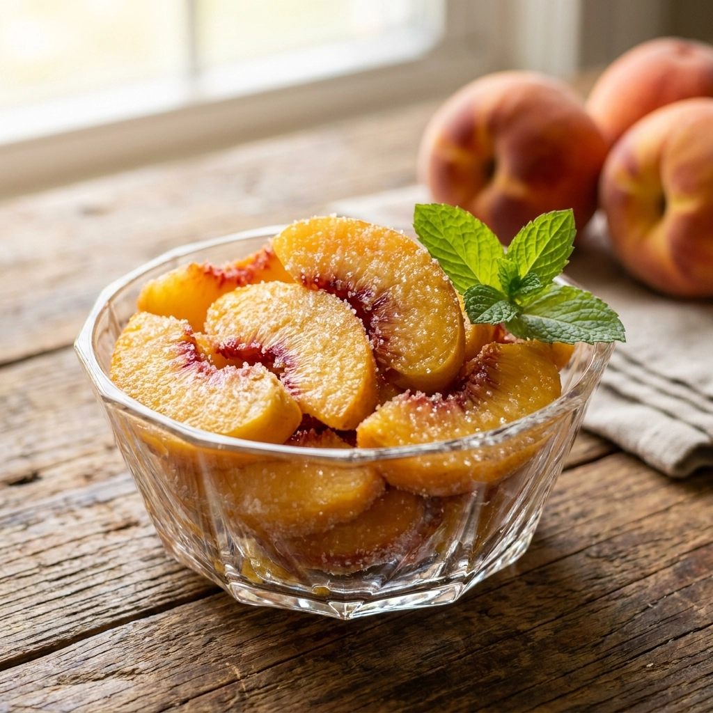 Easy Fresh Peaches Freeze Without Browning Perfect Guide to Keep Peaches Fresh Longer | How to Freeze Peaches
