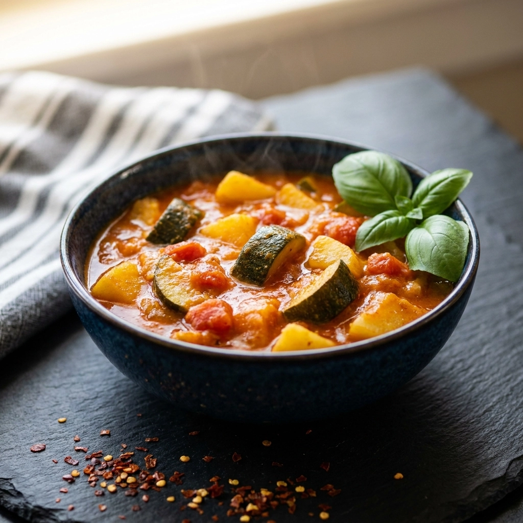 Easy Italian Zucchini Stew: A Garden Adventure | Healthy Summer Vegetable Side Dish