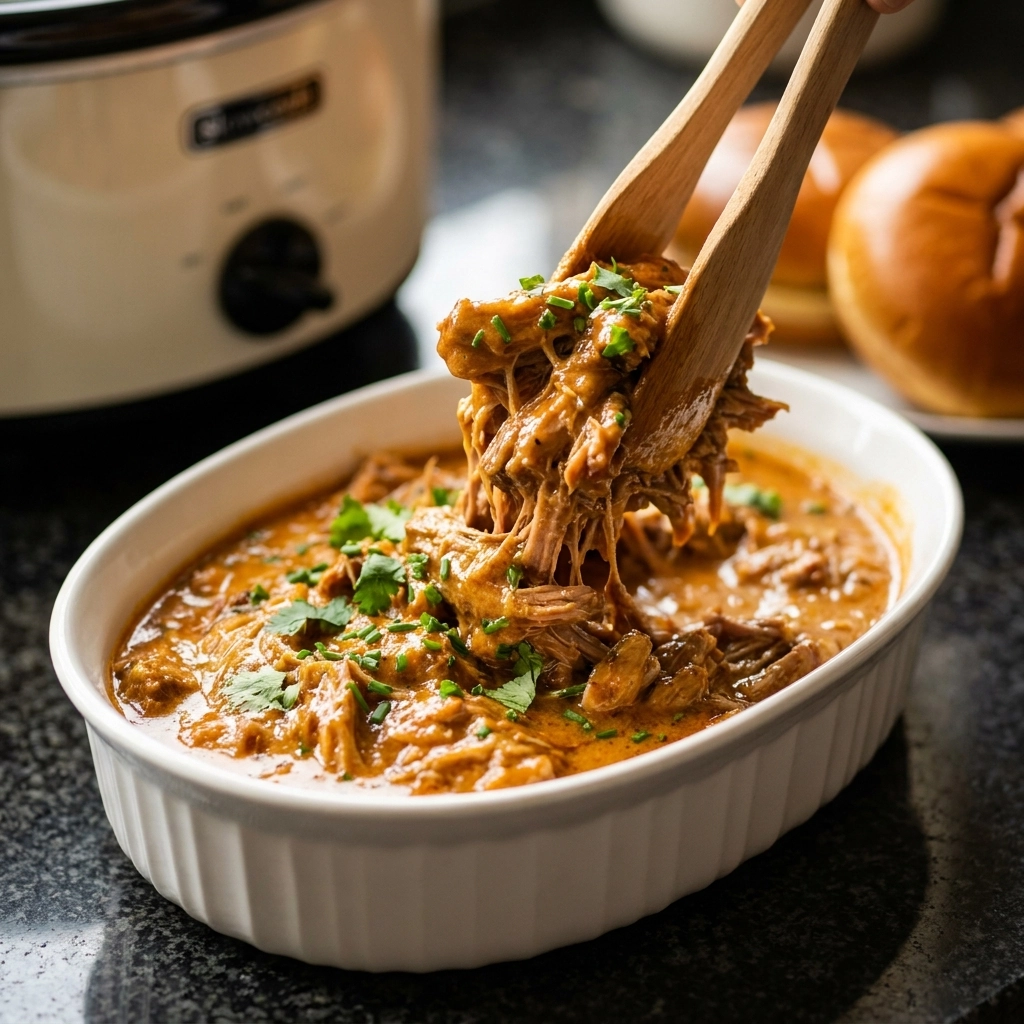 The Ultimate Tender Slow Cooker Pulled Pork | Easy Crockpot Pork Shoulder
