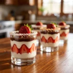Creamy Chocolate Strawberry Shots: The Ultimate Dessert Treat | Easy Mini Desserts
