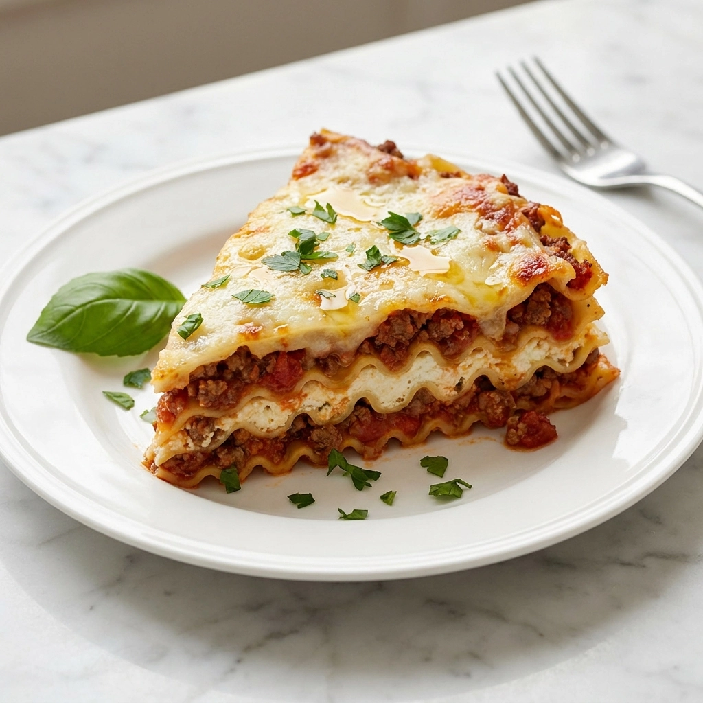 The Ultimate Classic Beef Lasagna with Homemade Ricotta Blend | Easy Dinner Ideas