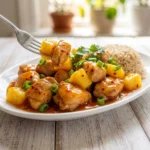 Slow Cooker Hawaiian Chicken with Pineapple | Easy Crockpot Tropical Dinner