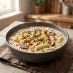 Creamy Chicken Tetrazzini Soup Recipe: A Cozy Twist on a Classic | Comfort Food Dinner
