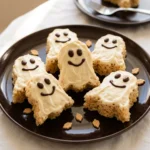 Spooky Rice Krispie Treat Ghosts for Halloween Fun | Easy Halloween Treats