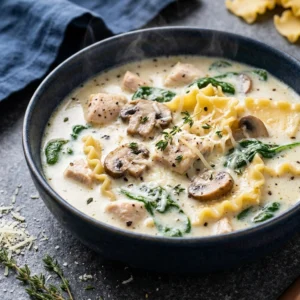 Creamy White Lasagna Soup: The Ultimate Comfort Meal | Easy White Lasagna Soup Recipe