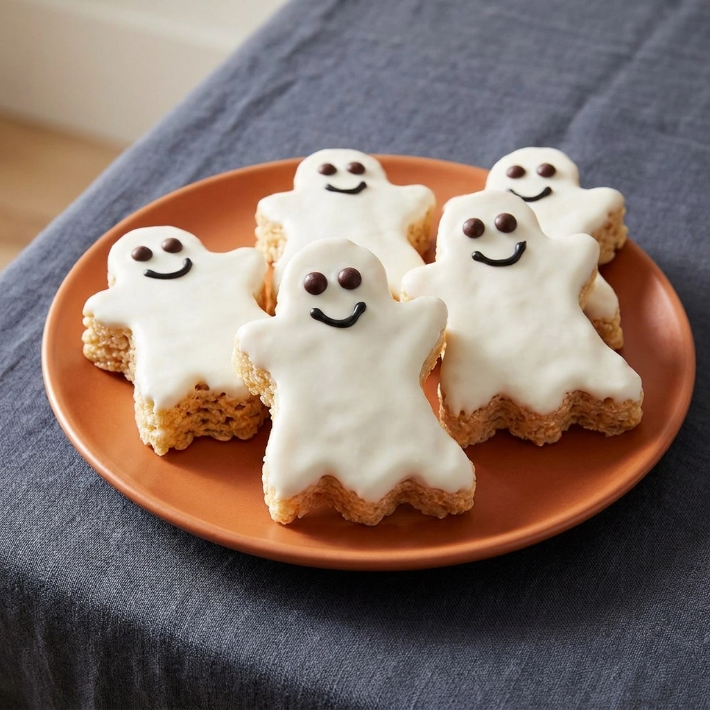 Delightful Rice Krispie Treat Ghosts for Halloween Fun | Easy Halloween Treats