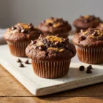 The Best Chocolate Peanut Butter Muffins | Easy Breakfast Dessert Recipe