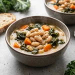 The Coziest Tuscan White Bean & Kale Soup Recipe | Healthy Winter Soup