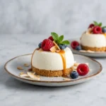 White Chocolate Coconut Cheesecake Mousse | Easy Creamy Coconut Dessert Recipe
