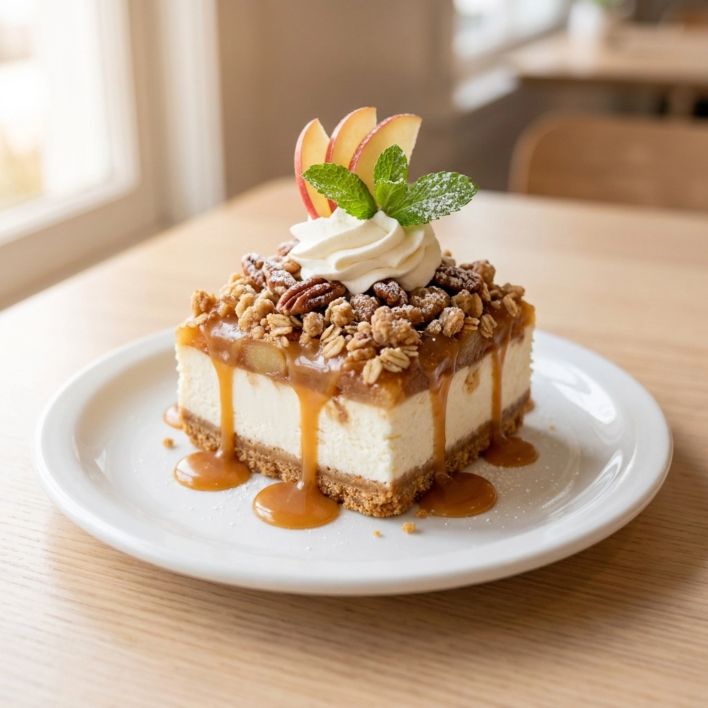 Caramel Apple Cheesecake Lush: A Creamy Autumn Adventure | Fall Dessert Recipe