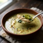 Creamy Poblano Chicken Rellenos Soup: A Gourmet Comfort Bowl | Easy Mexican Soup