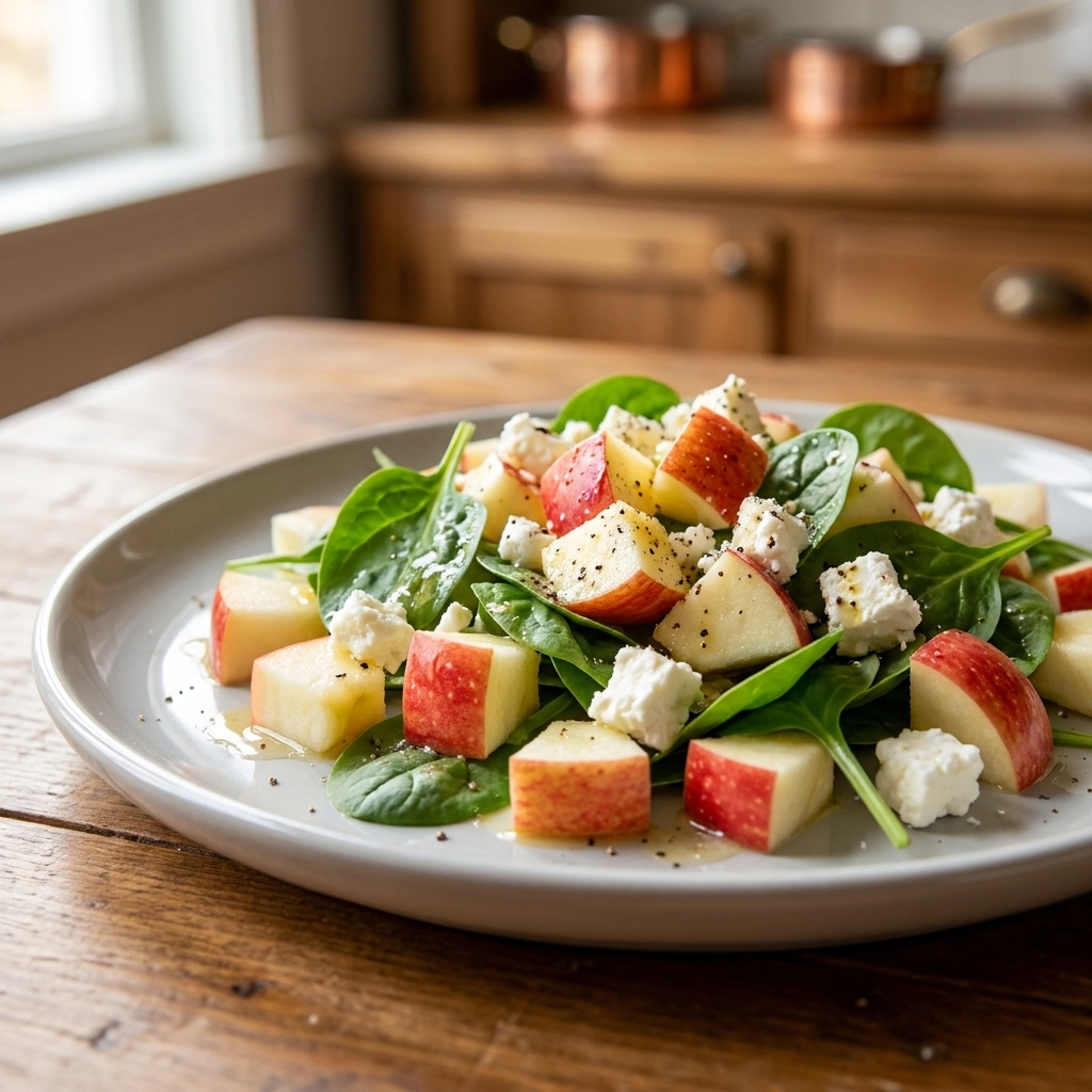 Delightful Honeycrisp Apple and Feta Salad Recipe | Easy Fall Autumn Salad