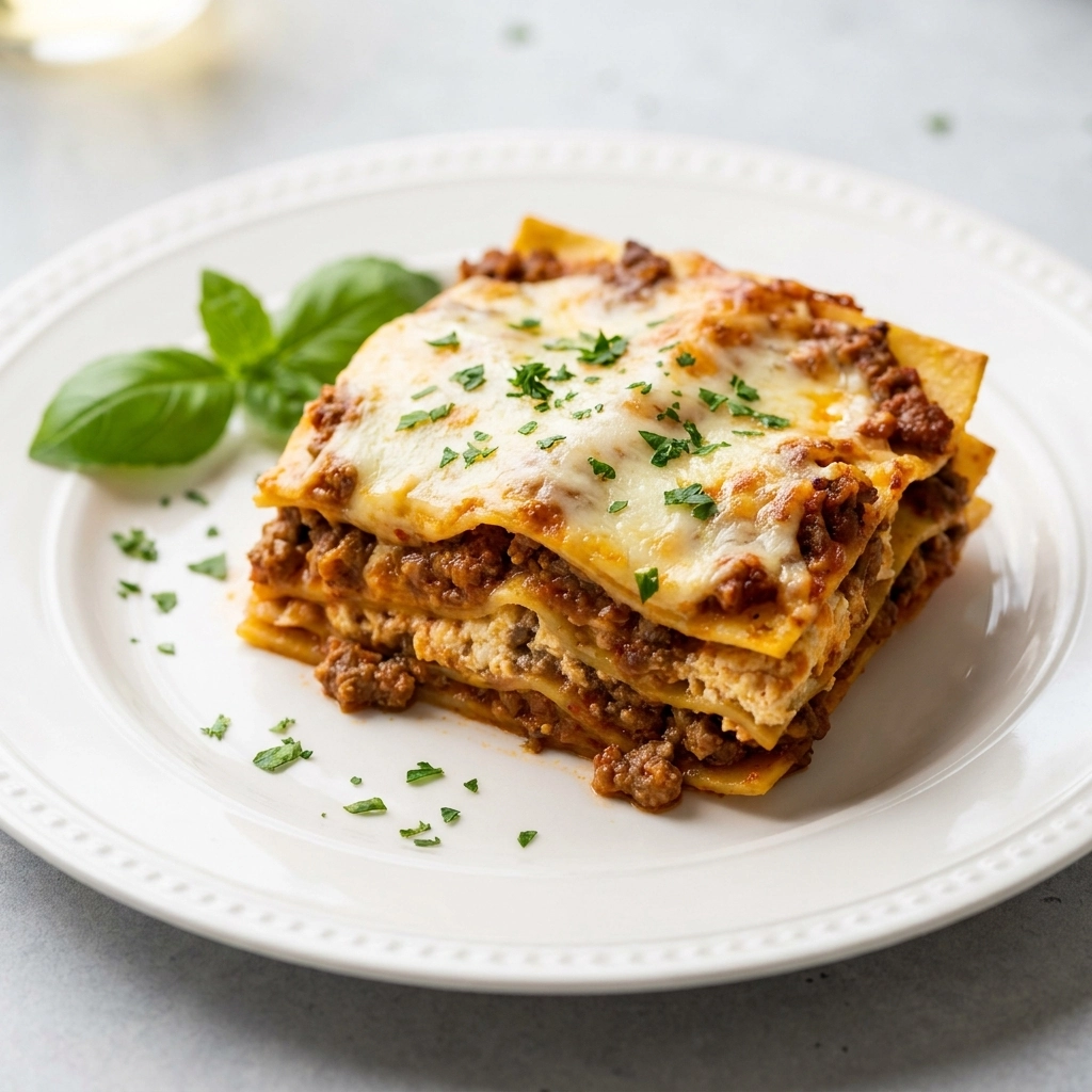The Ultimate Classic Beef Lasagna with Homemade Ricotta Blend | Easy Dinner Ideas