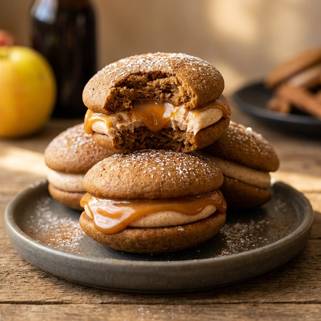 Best Apple Cider Whoopie Pie Cookies – Fall Delight! | Easy Autumn Dessert Recipe