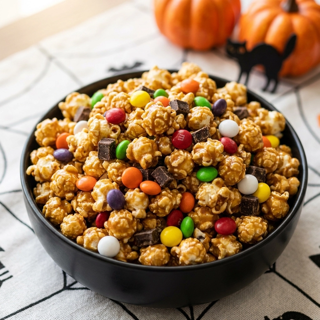 Spooktacular Halloween Popcorn Recipe for Fun Treats | Easy Halloween Snack Mix