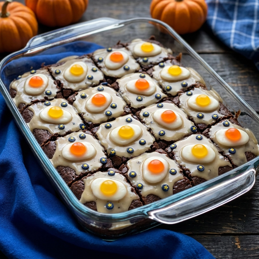 Irresistible Halloween Brookies: A Spooky Sweet Treat | Easy Halloween Dessert Idea