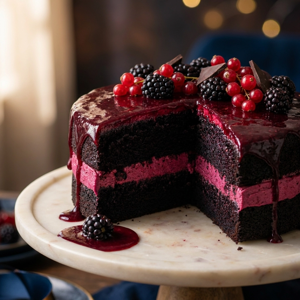 Spooktacular Black Velvet Halloween Cake Recipe to Impress | Gothic Dessert Ideas