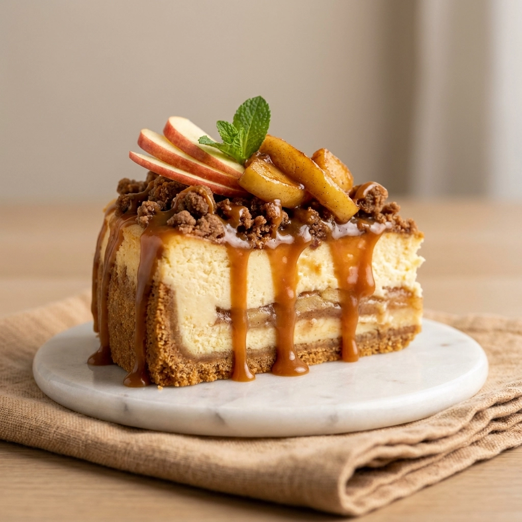 Caramel Apple Cheesecake Lush: A Creamy Autumn Adventure | Fall Dessert Recipe