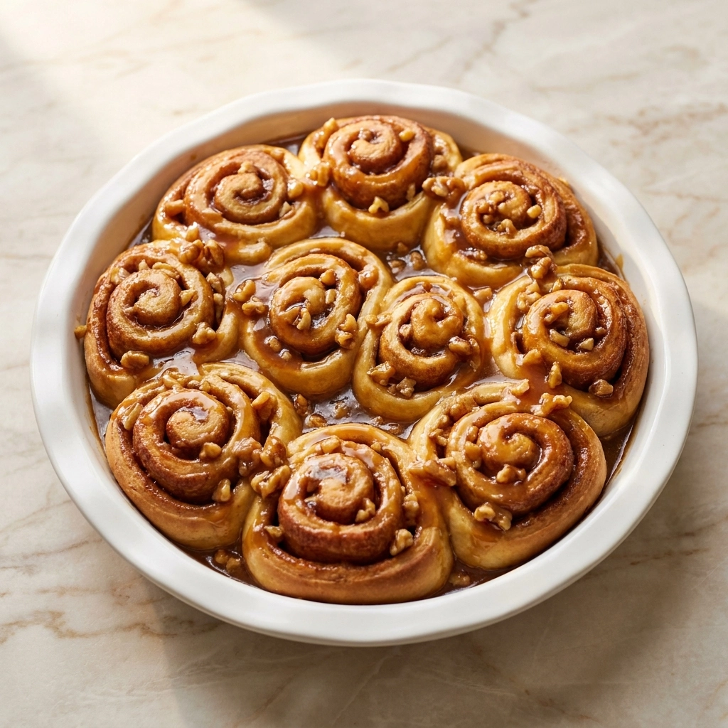 Caramel Apple Cinnamon Roll Bake | Easy Fall Brunch Casserole Recipe