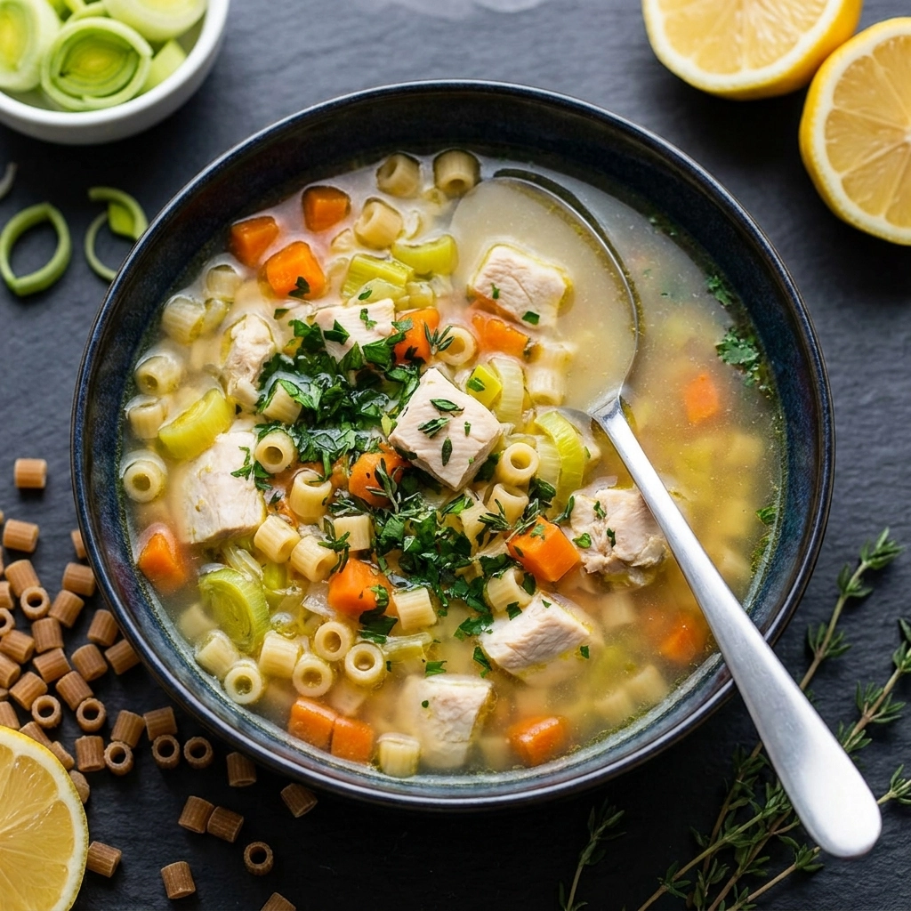 Chunky White Bean and Pancetta Soup | Hearty Winter Soup Recipe