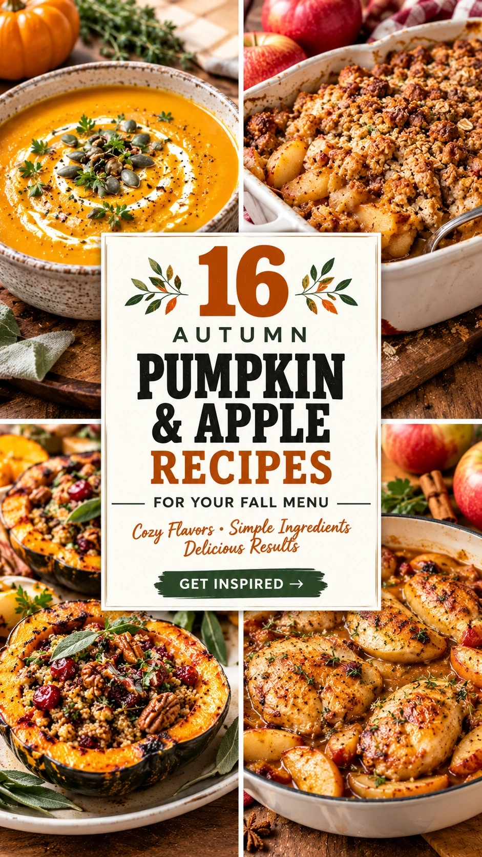25+ Autumn Pumpkin and Apple Recipes for Your Fall Menu recipe