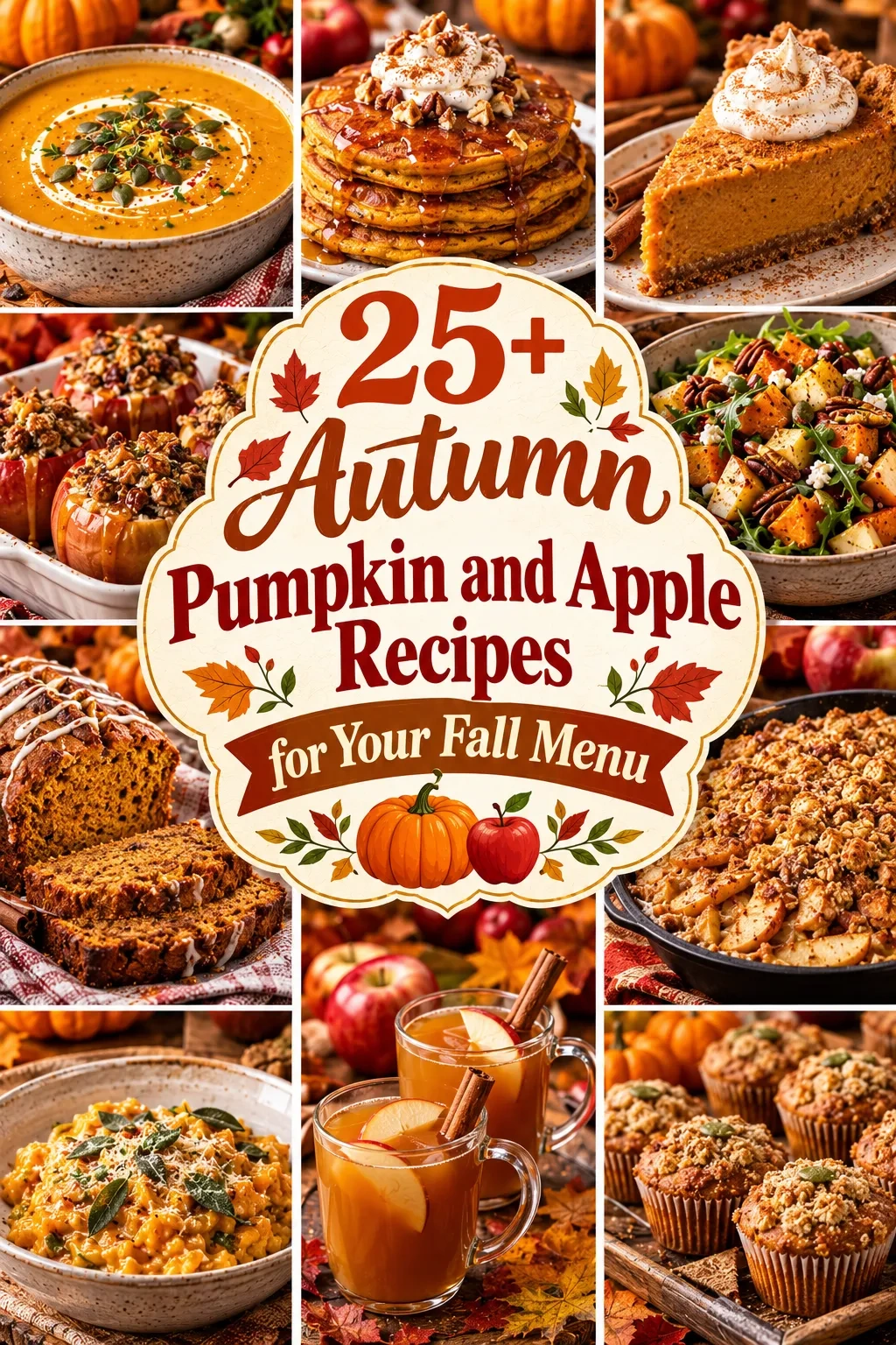 25+ Autumn Pumpkin and Apple Recipes for Your Fall Menu recipe