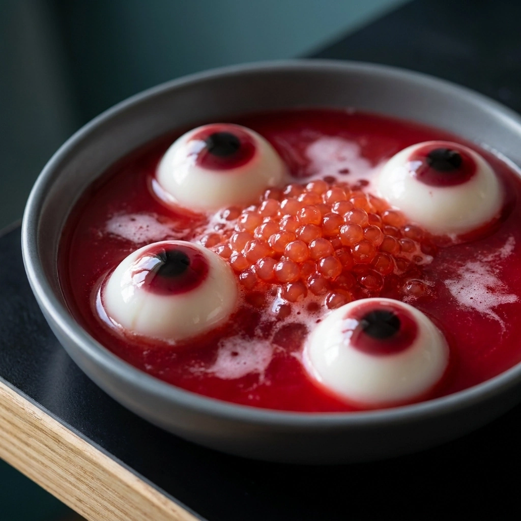 Delicious Edible Gummy Eyeballs for Halloween Fun! | Spooky Halloween Candy Recipe recipe