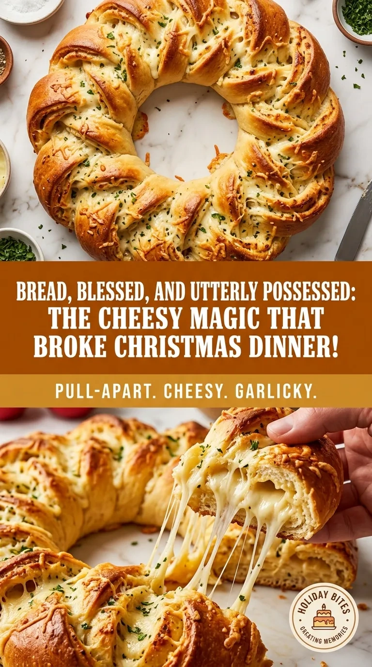Bread, Blessed, and Utterly Possessed: The Cheesy Magic That Broke Christmas Dinner! | Garlic Cheese Bread recipe