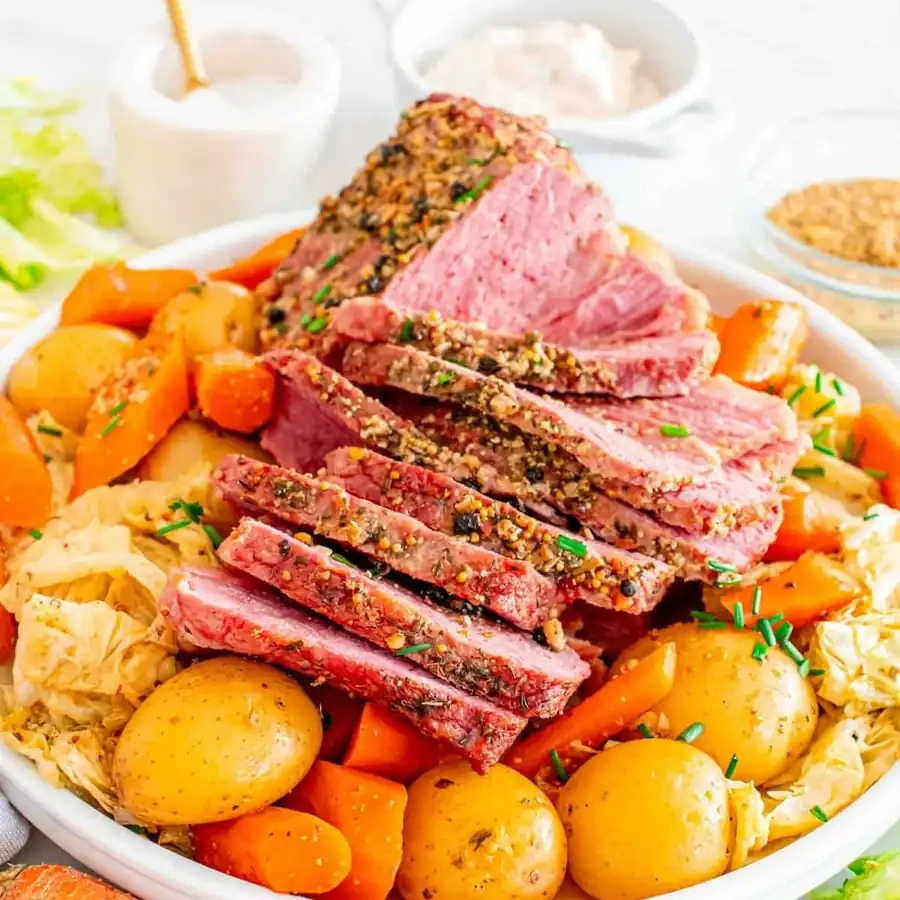Baked Corned Beef & Cabbage – Quick & Flavorful Dinner recipe
