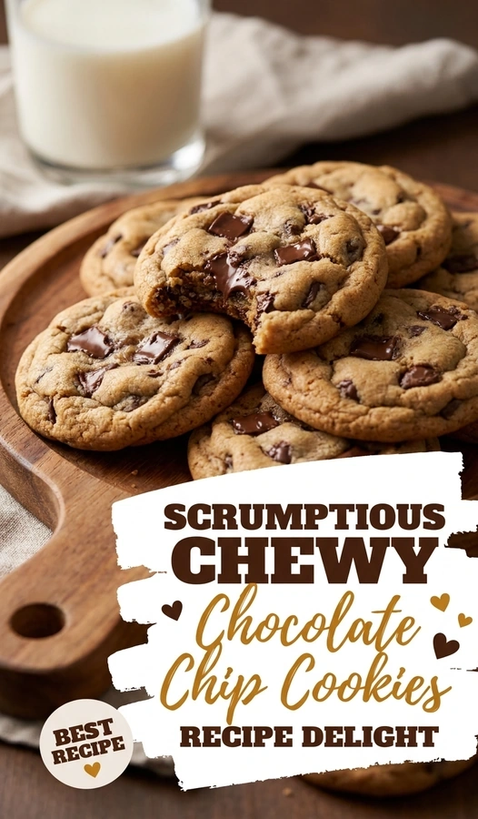 Scrumptious Chewy Chocolate Chip Cookies Recipe Delight | Best Soft Cookies recipe