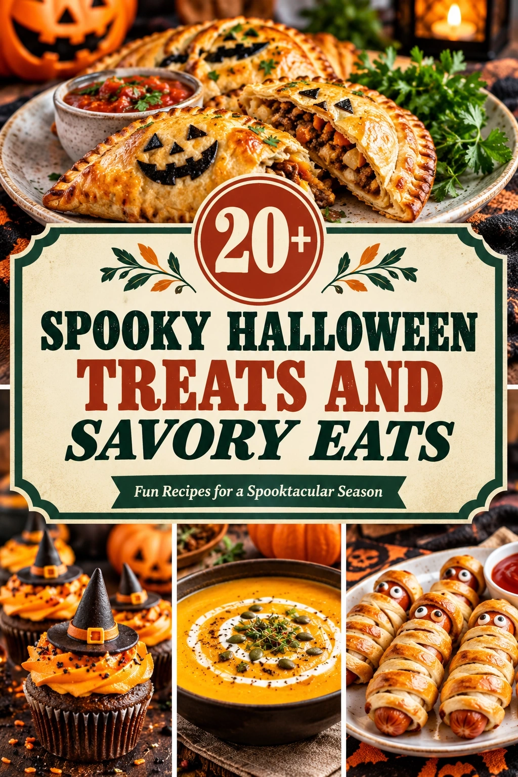 20+ Spooky Halloween Treats and Savory Eats recipe