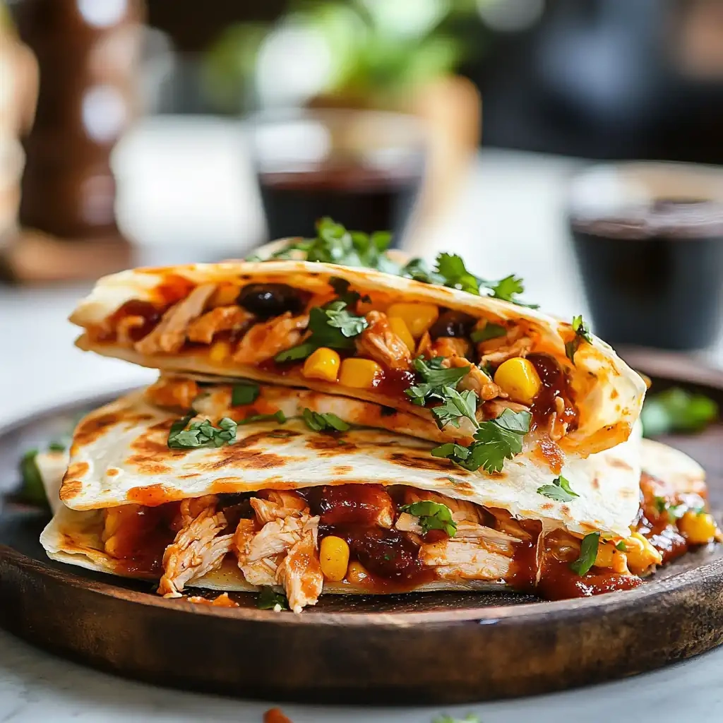 Crispy BBQ Chicken Quesadillas — The Ultimate 20-Minute Dinner recipe