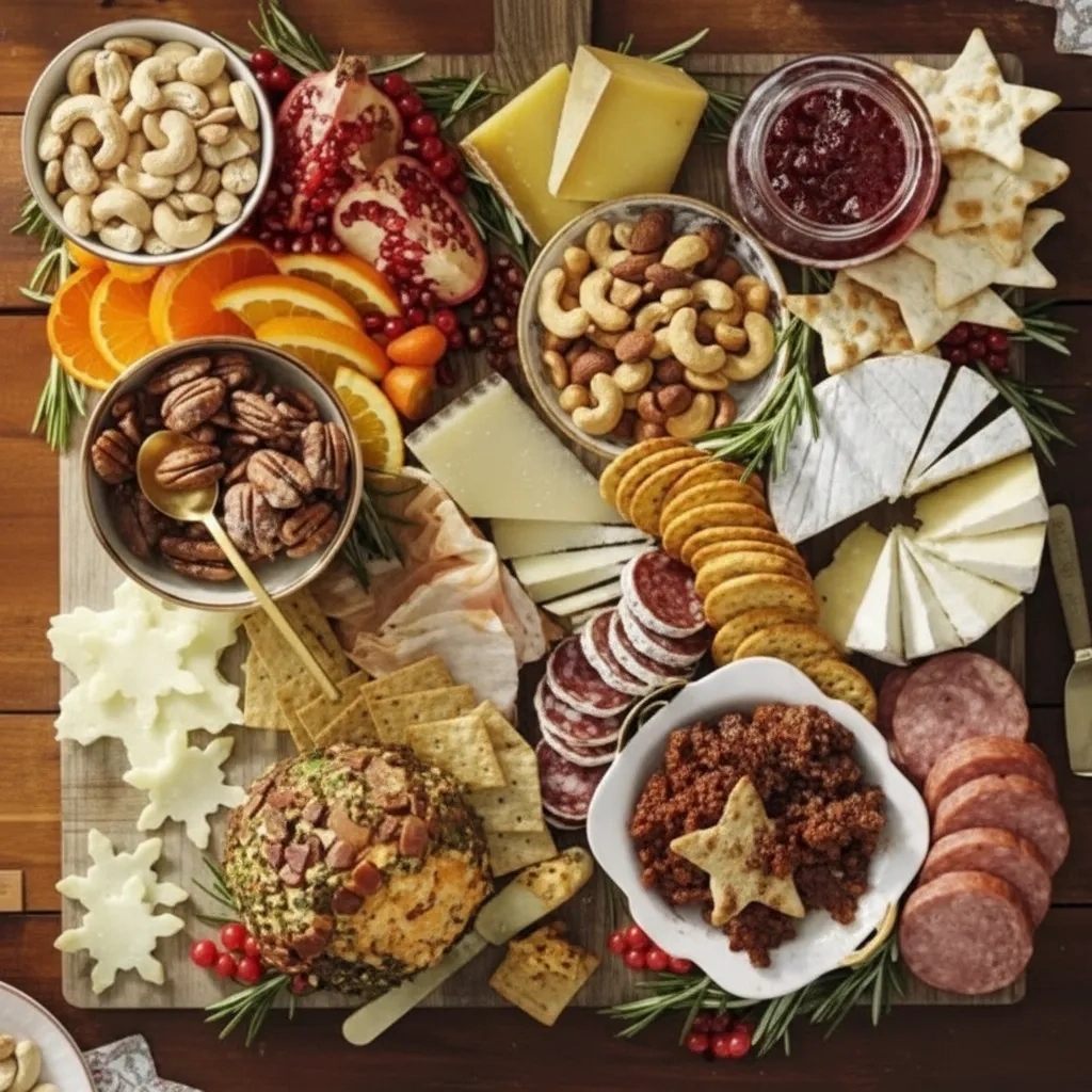 Rich The Ultimate Christmas Charcuterie Board Delight recipe